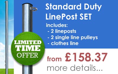Standard Duty Linepost Set