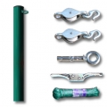Post to Wall Set Fixed Post