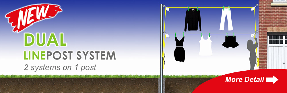 New Dual Washing Line System